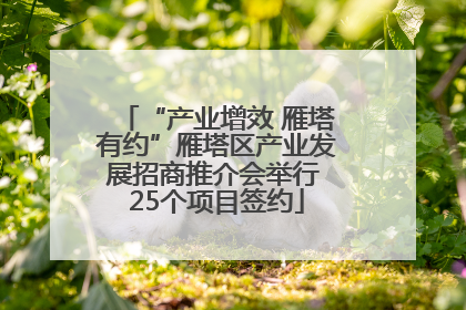 “产业增效 雁塔有约”雁塔区产业发展招商推介会举行 25个项目签约