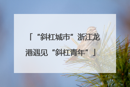 “斜杠城市”浙江龙港遇见“斜杠青年”
