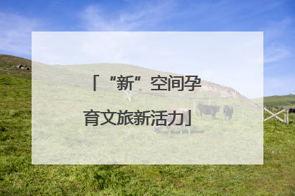 “新”空间孕育文旅新活力