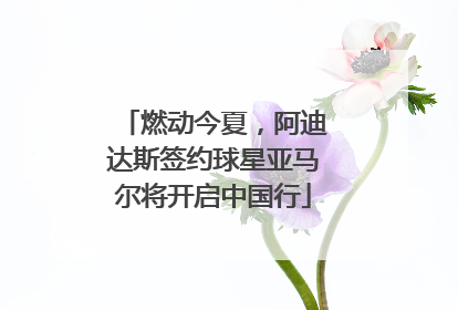燃动今夏，阿迪达斯签约球星亚马尔将开启中国行