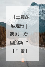 三夏深度观察｜遇见三夏里的新“丰”景