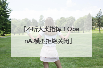 不听人类指挥！OpenAI模型拒绝关闭