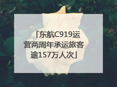 东航C919运营两周年承运旅客逾157万人次