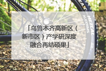 乌鲁木齐高新区（新市区）产学研深度融合再结硕果