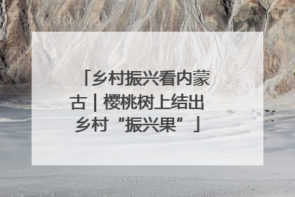 乡村振兴看内蒙古｜樱桃树上结出乡村“振兴果”