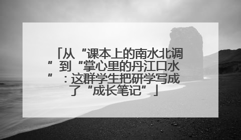 从“课本上的南水北调”到“掌心里的丹江口水”：这群学生把研学写成了“成长笔记”