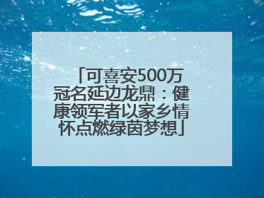 可喜安500万冠名延边龙鼎：健康领军者以家乡情怀点燃绿茵梦想