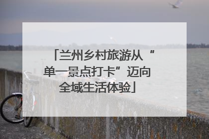 兰州乡村旅游从“单一景点打卡”迈向全域生活体验