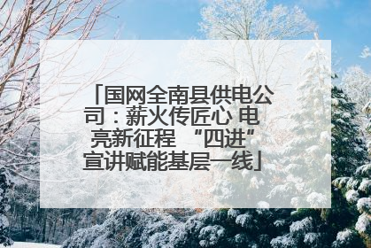 国网全南县供电公司：薪火传匠心 电亮新征程 “四进”宣讲赋能基层一线