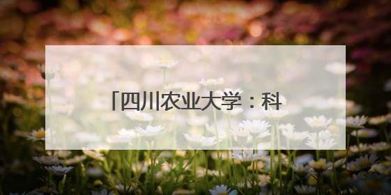 四川农业大学：科技赋能“天府粮仓”谱写稻香新篇