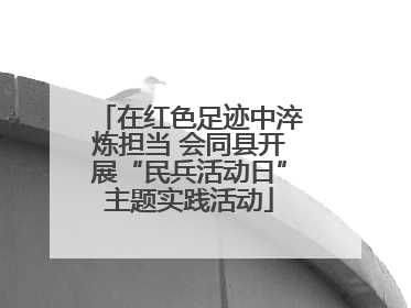 在红色足迹中淬炼担当 会同县开展“民兵活动日”主题实践活动