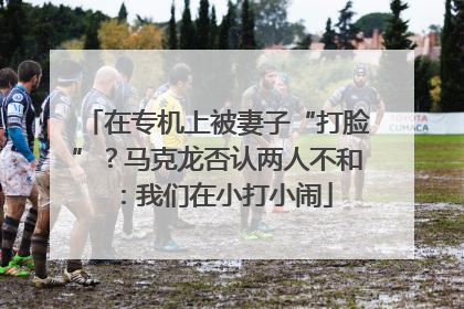 在专机上被妻子“打脸”？马克龙否认两人不和：我们在小打小闹