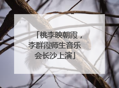 桃李映朝霞，李群霞师生音乐会长沙上演