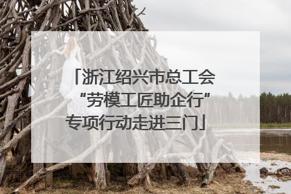 浙江绍兴市总工会“劳模工匠助企行”专项行动走进三门