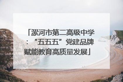 漯河市第二高级中学：“五五五”党建品牌赋能教育高质量发展