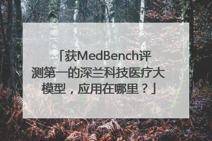 获MedBench评测第一的深兰科技医疗大模型，应用在哪里？