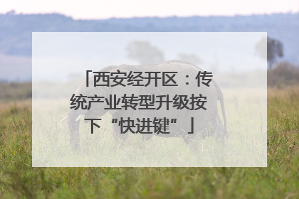 西安经开区：传统产业转型升级按下“快进键”