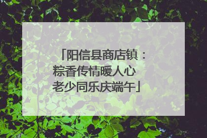 阳信县商店镇：粽香传情暖人心 老少同乐庆端午