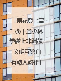 雨花登“高”③｜当少林拳碰上非洲鼓 文明互鉴自有动人韵律
