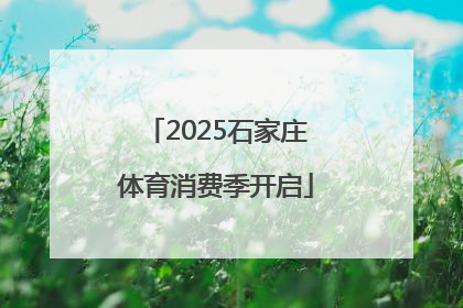 2025石家庄体育消费季开启